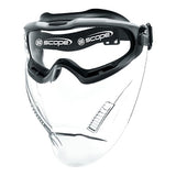 Pro Choice Spartan With Clear Visor/Grey Frame Titanium AF/AS Clear Lens-(220GCV)