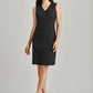 Biz Corporate Ladies Comfort Wool V Neck Dress (34021)