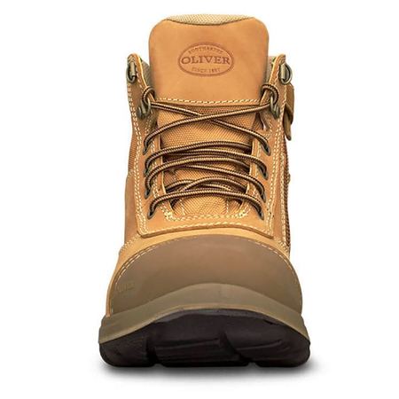 Oliver Wheat Zip Sided Ankle Boot (34662)