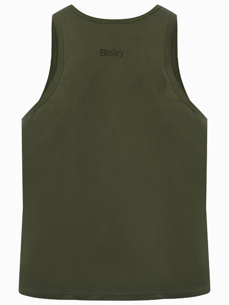 Bisley Cotton Logo Singlet - (BKS063)