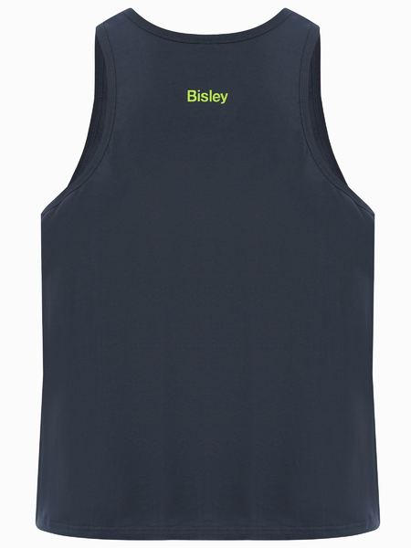 Bisley Cotton Logo Singlet - (BKS063)