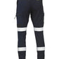 BISLEY Flx & Move Taped Stretch Denim Cargo Cuffed Pants -(BPC6335T)