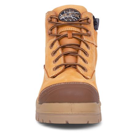 Oliver 130Mm Wheat Zip Sided Hiker Boot (45630Z)