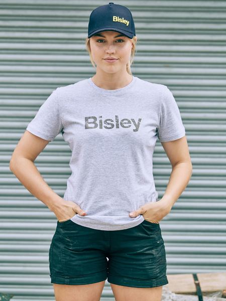 Bisley Women's Cotton Logo Tee-(BKTL064)