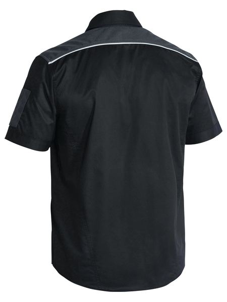 Bisley FLEX & MOVEâ„¢ Mechanical Stretch Shirt Short Sleeve-(BS1133)