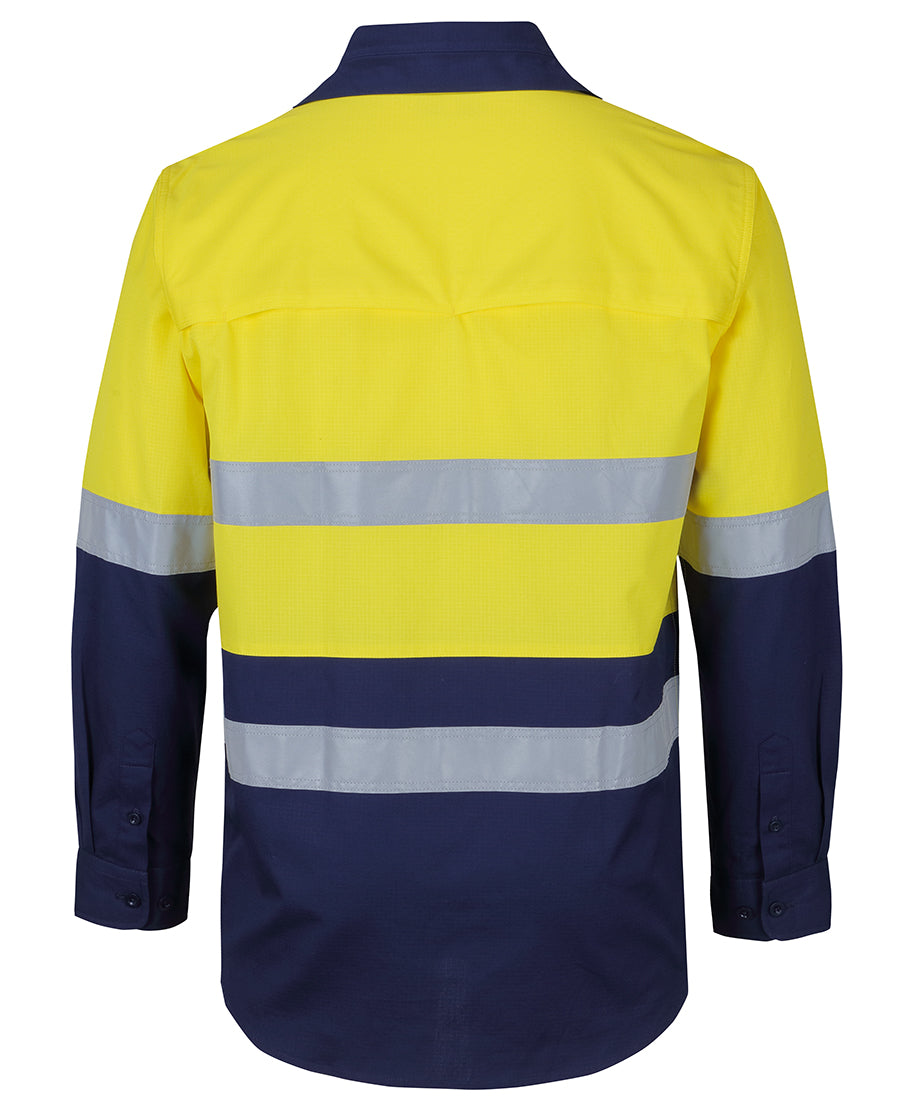 Jb's Hi Vis (D+N) Ripstop L/S Fishing Shirt (6DNRL)