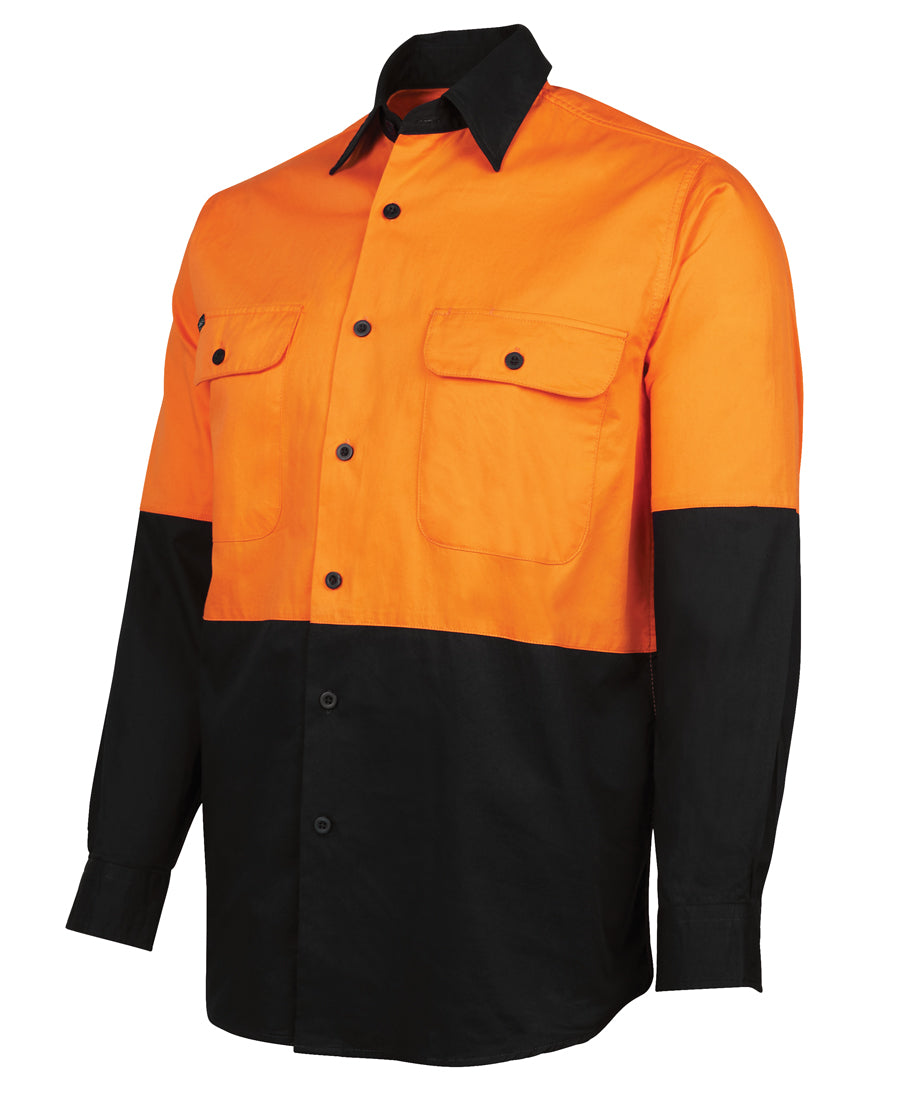 Jb's Hi Vis Long Sleeve 150g Shirt - Adults (6HWSL)