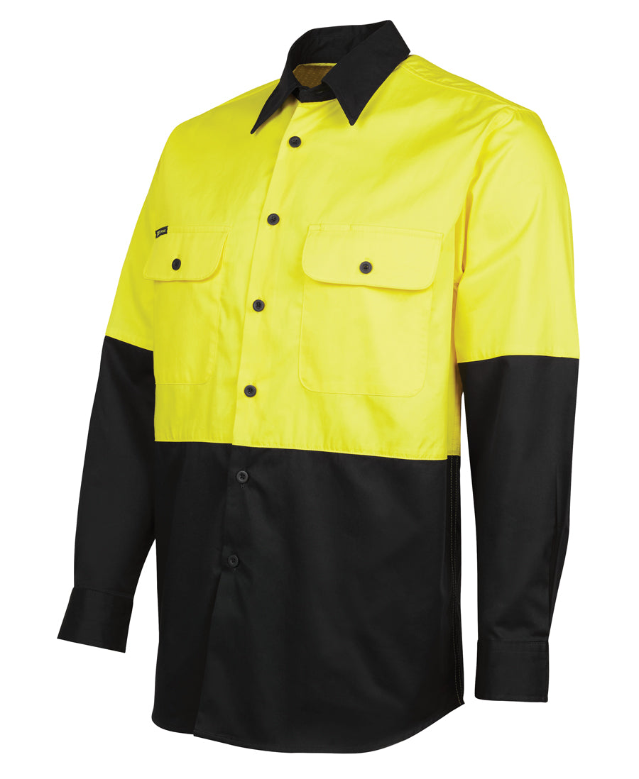 Jb's Hi Vis Long Sleeve 150g Shirt - Adults (6HWSL)