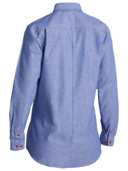 Bisley Women's Chambray Shirt Long Sleeve (B76407L)