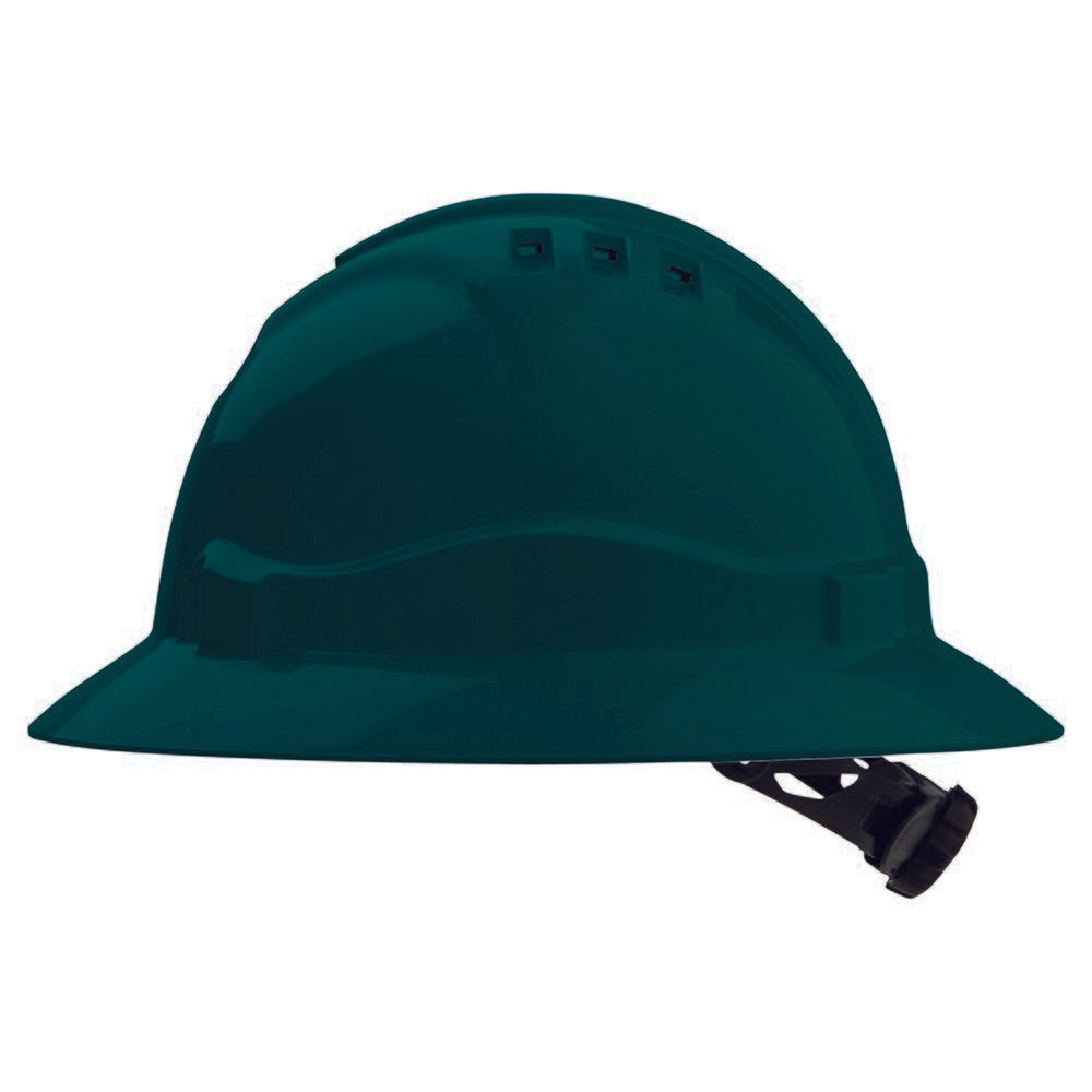 Pro ChoiceV6 Hard Hat Vented Full Brim Ratchet Harness-(HHV6FB)