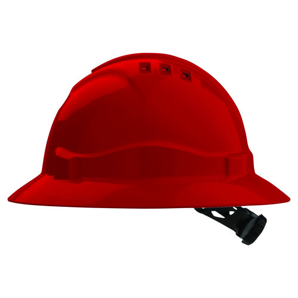Pro ChoiceV6 Hard Hat Vented Full Brim Ratchet Harness-(HHV6FB)