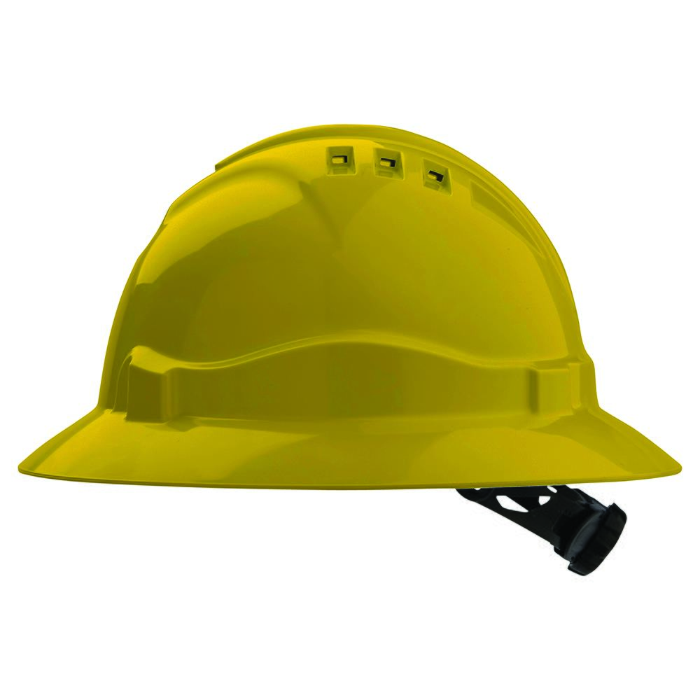 Pro ChoiceV6 Hard Hat Vented Full Brim Ratchet Harness-(HHV6FB)