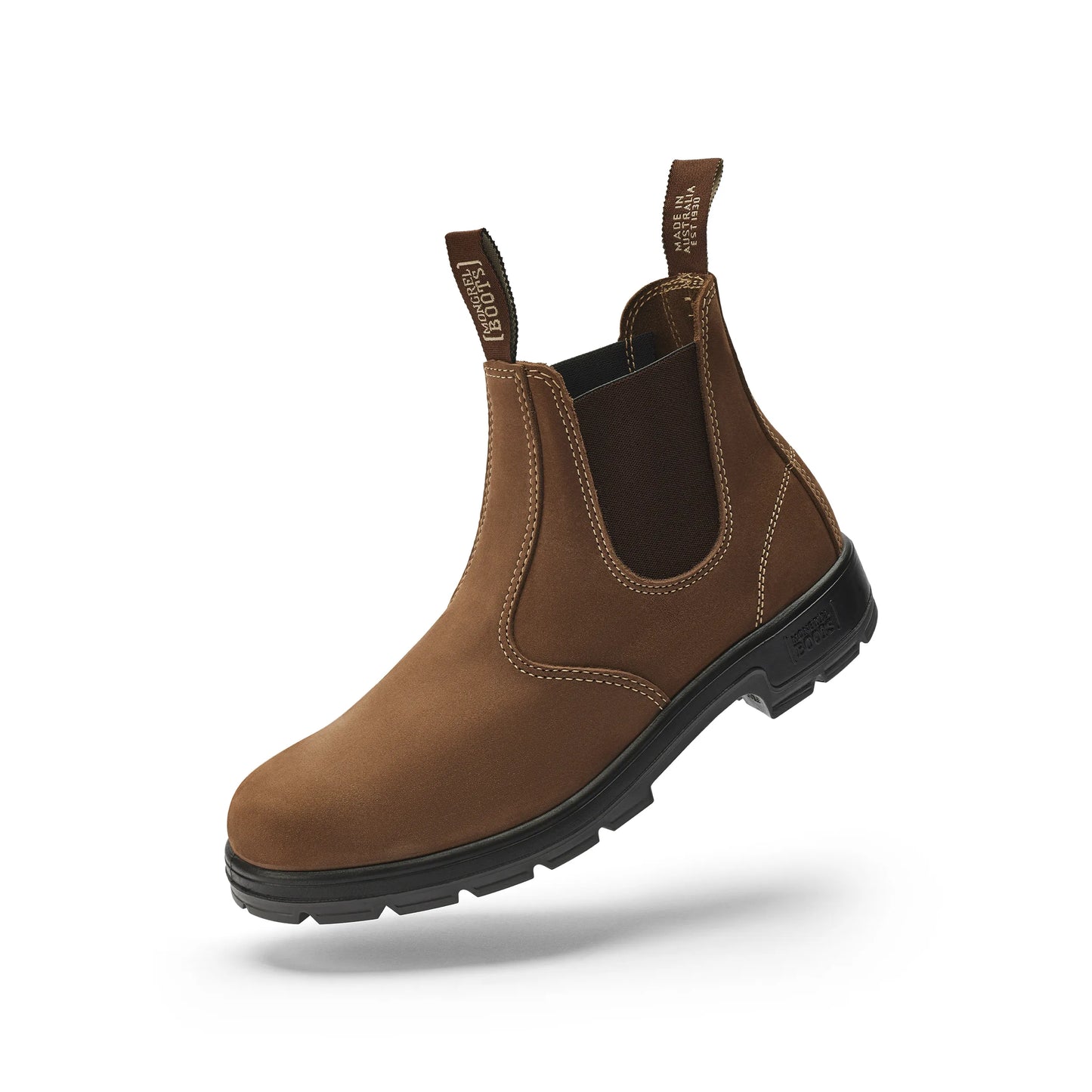 Mongrel Vintage brown Elastic sided boot (K91070)