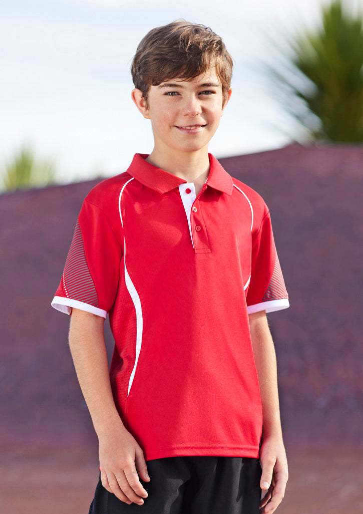 Biz Collection Kids Razor S/S Polo (P405KS)