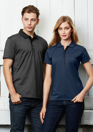 Biz Collection Womens Shadow S/S Polo (P501LS)
