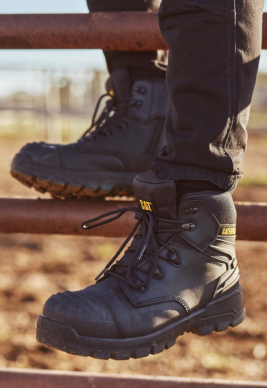 CAT Workwear Striver XL 6" AUS ZIP WP AT Safety Boot (P727058)