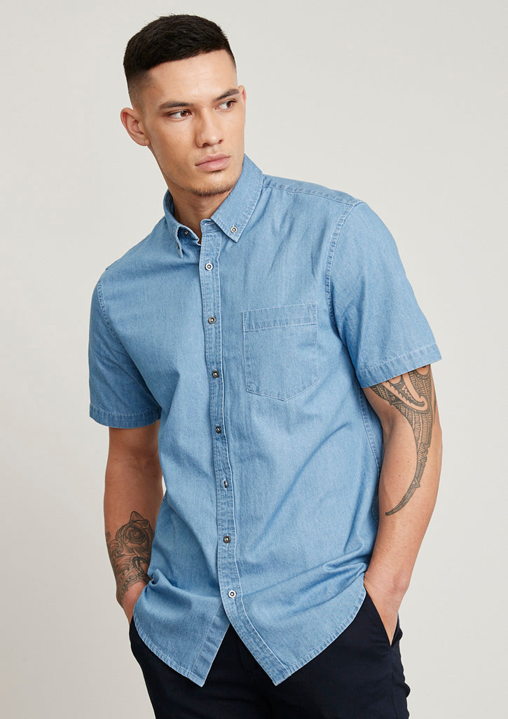 Biz Collection Indie Mens S/S Shirt (S017MS)