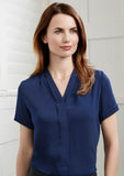 Biz Collection Womens Madison S/S Shirt (S628LS)
