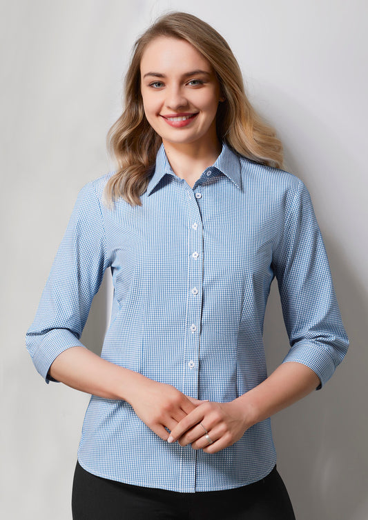 Biz Collection Womens Ellison 3/4 Sleeve Shirt (S716LT)