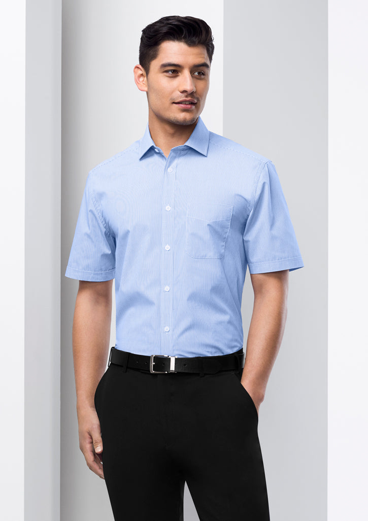 Biz Collection Mens Euro S/S Shirt-(S812MS)