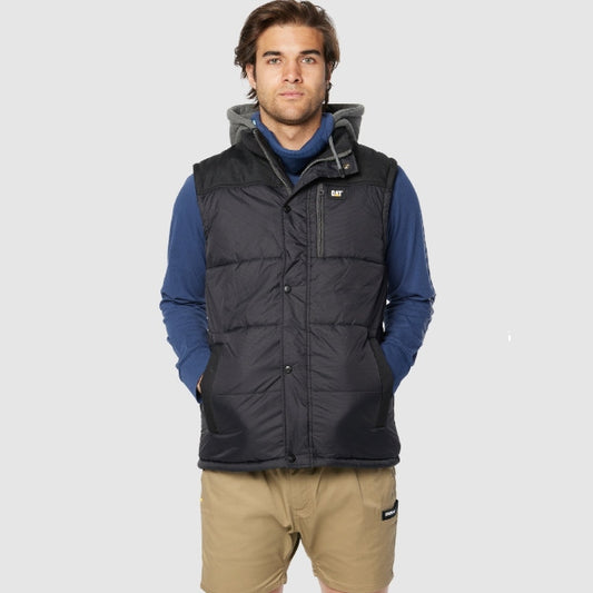CAT Workwear Hooded Work Vest(1320008)