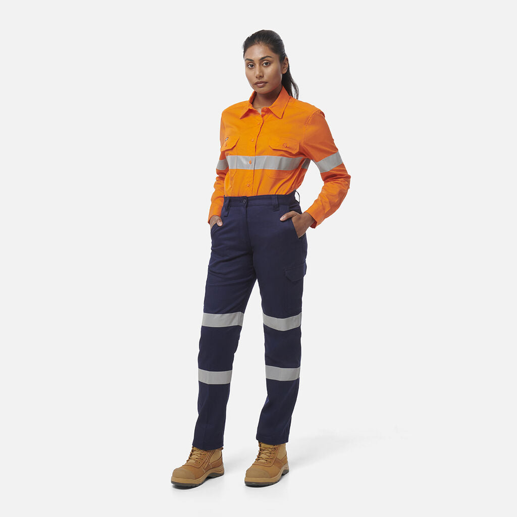 King Gee Women's Workcool Cargo Pant Taped (K43022)