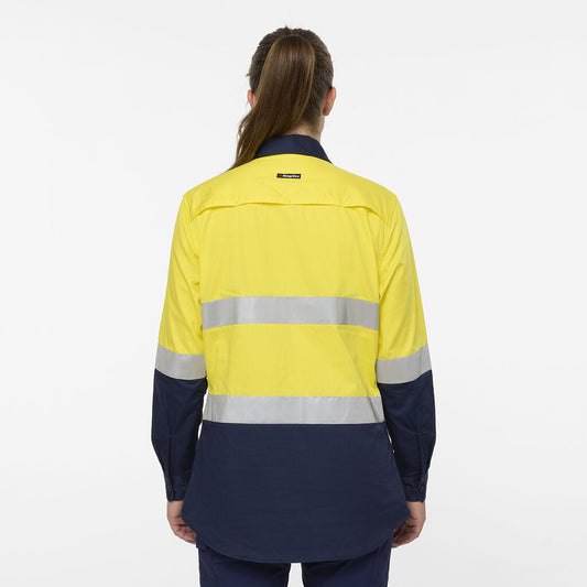 King Gee Women's Originals Spliced Drill Shirt (K44244)