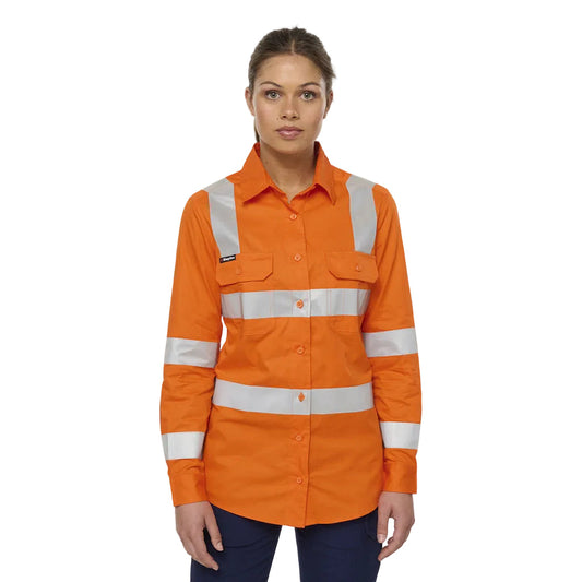 King Gee Women's Originals Vented Vic Rail Shirt (K44245)