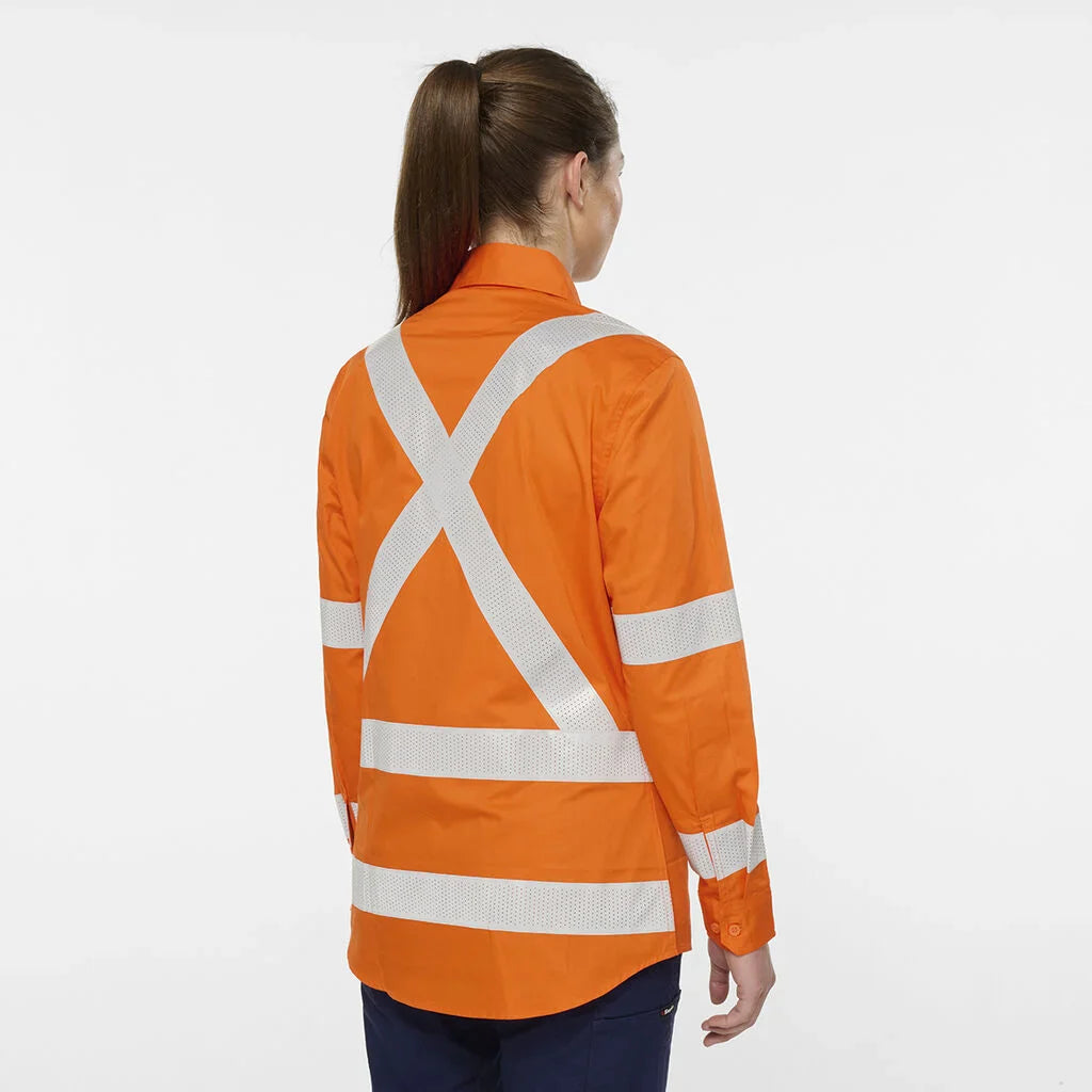 King Gee Women's Originals Vented NSW Rail Shirt (K44254)