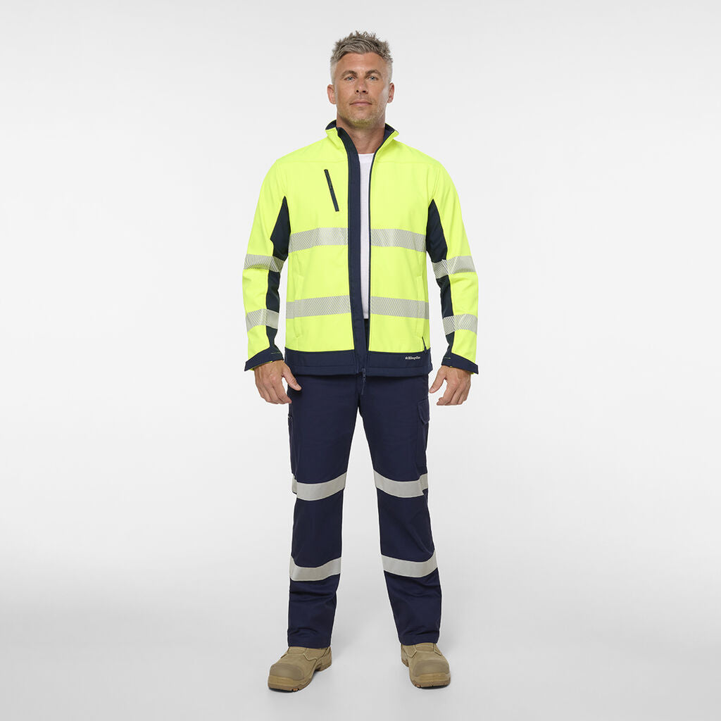 King Gee Originals Softshell Segmented Tape Jacket (K55009)