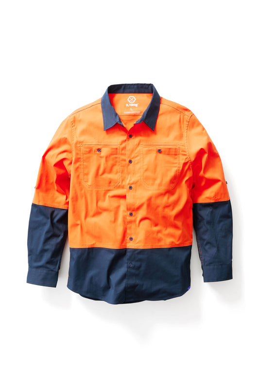 XDMG Workwear Long Sleeve Hi Vis Shirt (ULS-1)