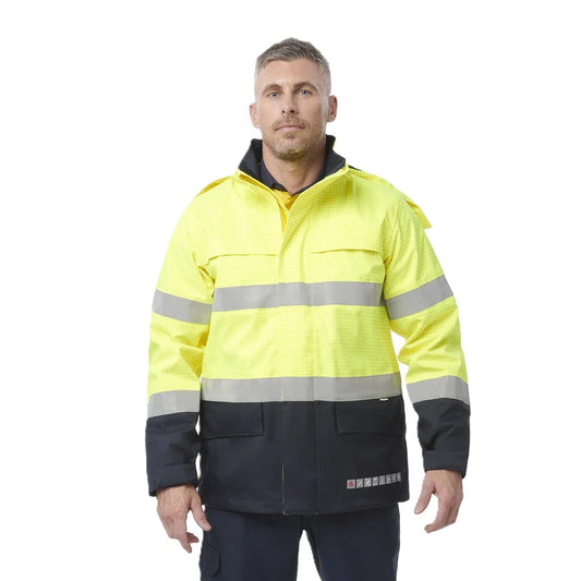 King Gee Shieldtec FR Wet Weather Jacket PPE3 (Y06730)