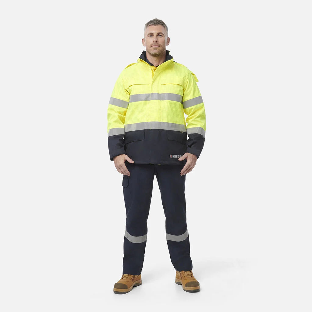 King Gee Shieldtec FR Wet Weather Jacket PPE3 (Y06730)