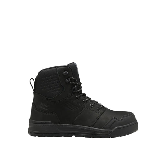 Hard Yakka Evolution Lace Up & Side Zip 6 Inch Steel Toe Safety Boot (Y60138)