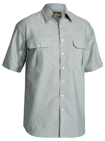 Bisley Oxford Shirt Short Sleeve (BS1030)
