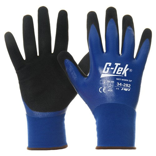 Pro Choice G-tek Touch Screen Wet Work Gloves (34-282)