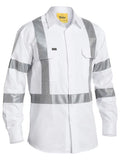 Bisley Taped Night Cotton Drill Shirt -(BS6807T)