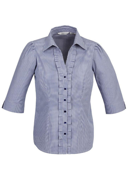 Biz Collection Edge Ladies 3/4 sleeve shirt (S267LT)