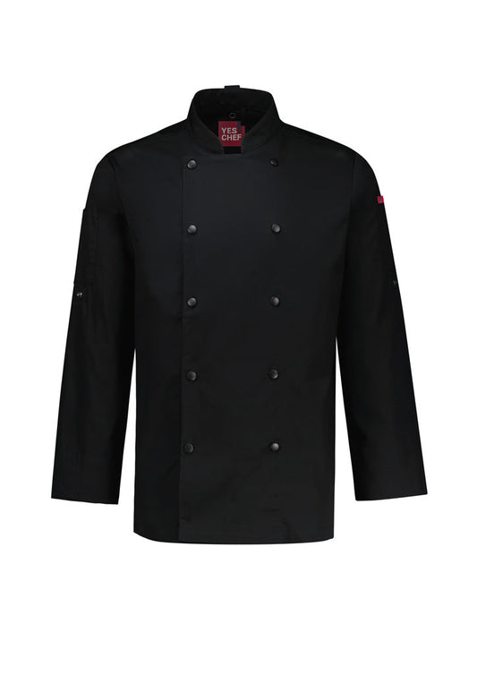 Biz Collection Mens Gusto Long Sleeve Chef Jacket (CH430ML)