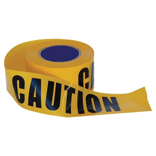Pro Choice Caution On Yellow Hazard Tape Each of 5 (CT10075)