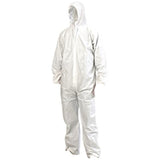 Pro Choice Disposable Provek Coverall -White Each of 5 per size (DOWP)