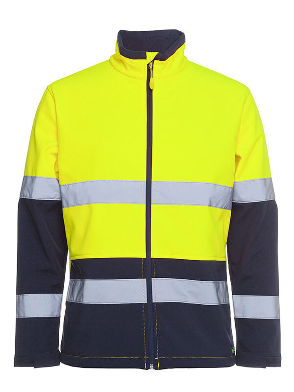 Jb's Hi Vis D+N Water Resistant Softshell Jacket (6DWJ)