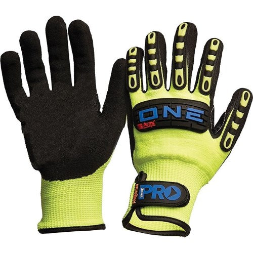 Pro Choice One Glove -Nitrile Foam/Cut Resistant Liner Rubber Back Pair of 1 (ONECR)