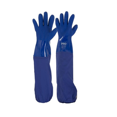 Pro Choice Blue Pvc Gloves - Pair of 6 (PVC60)