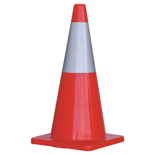 Pro Choice Orange Traffic Cone With Reflective Strip Each of 1 (TC700R)