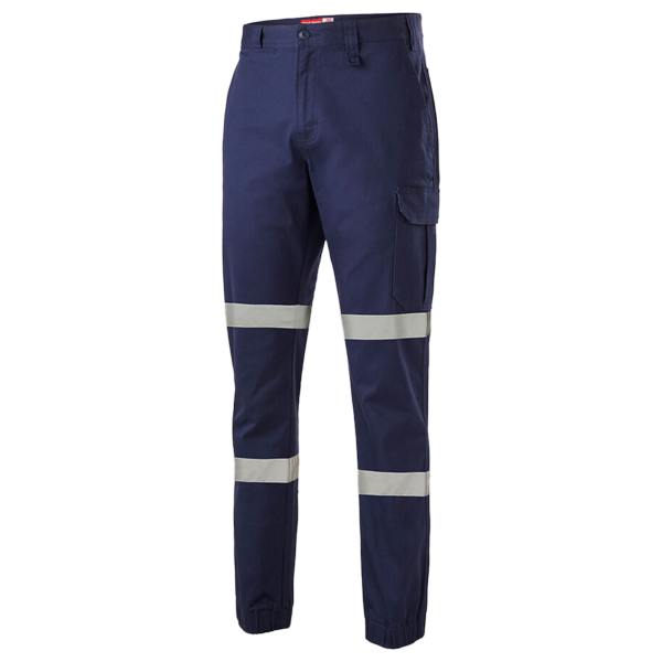 Hard Yakka Cargo Cuffed Pant With Tape-(Y02411)