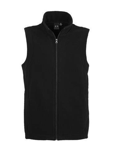Biz Collection Mens Plain Microfleece Vest (F233MN)