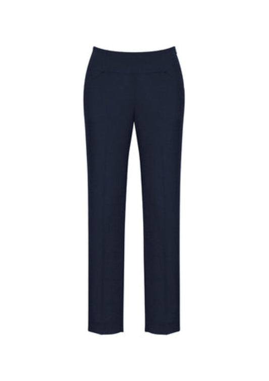 Biz Corporate Ladies Bandless Slim Leg Pant (10121)