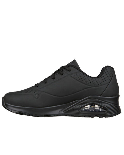 Skechers Womens Work Relaxed Fit: Uno Slip Resistant (108021)