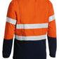 Bisley Tencate TecasafeÂ® Plus 700 Taped Hi Vis Fr Vented Shirt-(BS8082T)